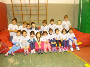 Gruppo del corso di atletica